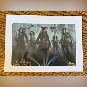 Disney Movie Club Pirates of the Carribean: Dead Men Tell No Tales lithograph